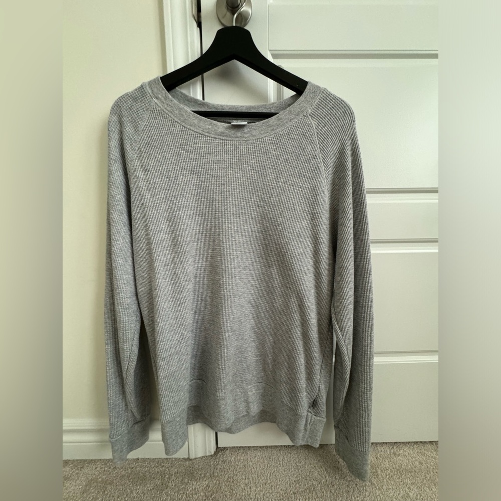 TNA Waffle Knit Long Sleeve Sweater
